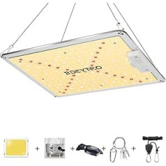 LED Plant Lamp 1000 W LED Grow Lamp Full Spectrum Plant Light and Dimmable Function LED Grow Light Grow Lamp for Hydroponics Vegetables and Flowers Indoor Plants