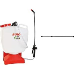 Solo 441 Battery Back Sprayer - Pressure Sprayer Made in Germany & Telescopic Spray Tube Made of Carbon 120-230 cm Length