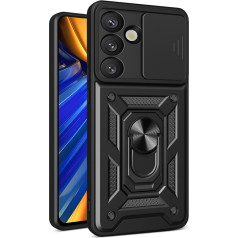 Samsung Galaxy S26 Plus Hybrid Armor Camshield korpuss - melns