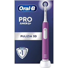 Oral-b pro junior elektriskā zobu suka violeta