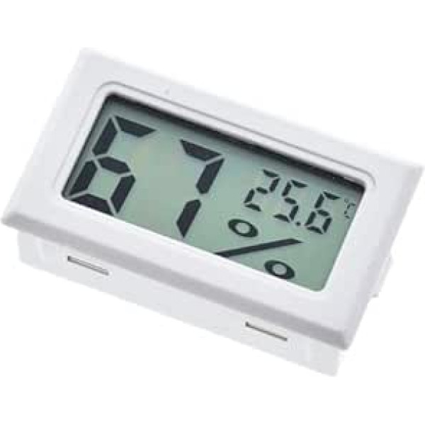 Digitaler Mini-Temperatursensor, Luftfeuchtigkeitsmesser, Thermometer, Hygrometer, Messgerät, 1 Stück (A)