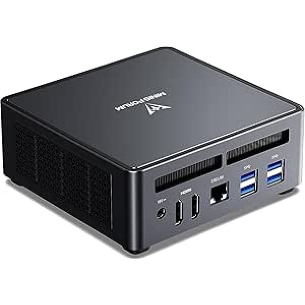 MINIS FORUM Mini PC UM790 Pro, AMD Ryzen 9 7940HS 8 Core 16Threads CPU 32 GB DDR5/1 TB PCIe4.0 SSD Mini Desktop Computer, AMD Radeon 780M, HDMI × 2/USB4×2 Connection, WiFi, BT, USB 3.2 × 4