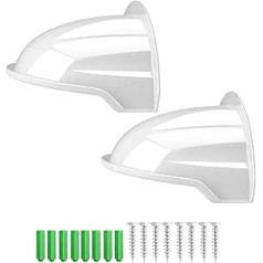 E-HORDE CCTV Surveillance Camera Cover, Weatherproof Sun Protection Cover for Outdoor Cameras, Supports Dome Bullet Camera