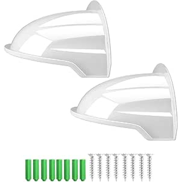 E-HORDE CCTV Surveillance Camera Cover, Weatherproof Sun Protection Cover for Outdoor Cameras, Supports Dome Bullet Camera