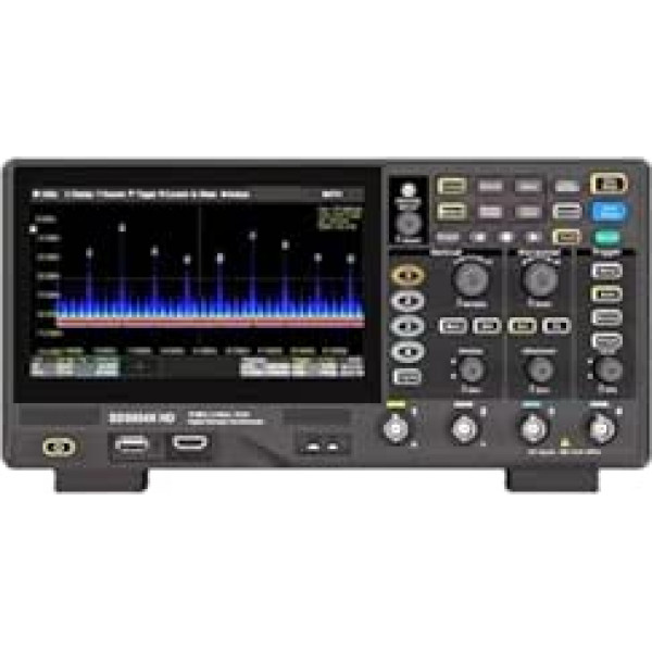S802X 804X HD 70MHz 4-Kanal-Digitaloszilloskop mit 80.000WFS/s Bandbreite, 12-Bit, 7 Zoll(SDS814X HD 100 MHz)