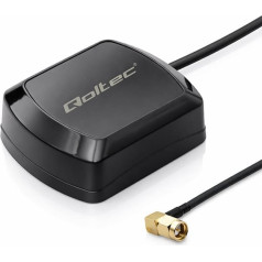 Mobilā gps glonass antena ar magnētisko bāzi | daudzvirzienu | 28dbi | 50w | sma ra