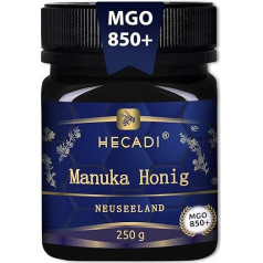 Manuka Honey MGO 850+ I Original from New Zealand I with Certified and Guaranteed Content from MGO I 250 g