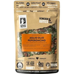 Bremer Gewürzhandel Aglio Olio Peperoncino Coarse Spice Mix Italian Style for Classic Pasta and Mediterranean Cuisine 100 g