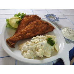 Klaassen Muller Style Plaice, Hand Cut and Prepared, 1000 g