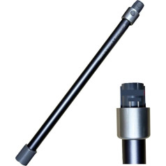 Electric Extension Tube, Telescopic Rod, Vacuum Cleaner Accessories. Compatible with Dreame. V9 V9p V10 V11 V11SE V12 V12 PRO T10 T20 T30 (Size : Black Rod 1.2cm)