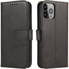 Futrālis ar atloku un maku priekš Xiaomi Redmi 12 Magnet Case black