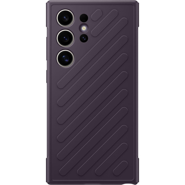 Samsung Oriģinālais Armour Shield korpuss priekš Galaxy S24 Ultra tumši violets