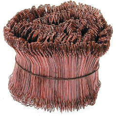 HAROMAC Waistband Spot, 4209412 Concrete Binding Wire 120 x 1.0 mm Pack of 1000