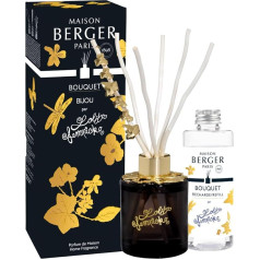 MAISON BERGER Lolita Lempicka Black Edition Fragrance Tree - Home Fragrance Dispenser + 6 Willow Branches, 100% Plant-Based - Long Lasting, Soft and Continuous