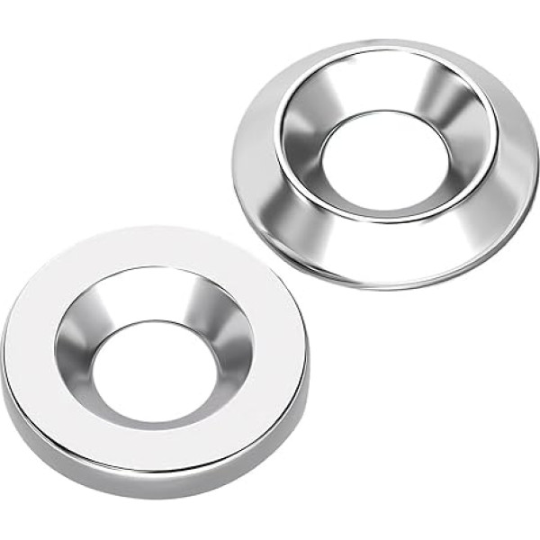 Konkave Kegelscheibe, konvexer Kegel, Senkkopfdichtung, Schirmform, Flachkopf, massiv, M3, M4, M5, M6, M8, M10(CONE M6x15x2.8(30pcs)
