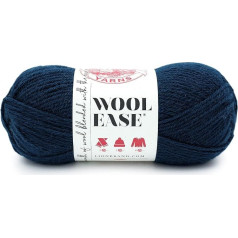 Lion Brand Wool Yarn Worsted Yarn for Knitting, Crochet and Crafts, 1 Pack, Garnet (Riverside)