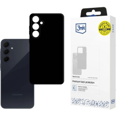 3mk Silikona korpuss priekš Samsung Galaxy A35 5G - melns / N/A