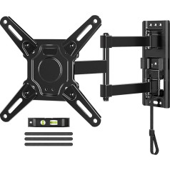 ELIVED RV TV-Halterung für Wohnmobile, Wohnwagen Arretierbare TV Halterung für die meisten 13-43 Zoll TVs, schwenk- und neigbar für Wohnwagen, Wohnmobile, LKWs. max VESA 200x200mm bis zu 15 KG