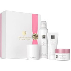 RITUALS The Ritual of Sakura Gift Set, M, Gift Box with 4 Personal Care Products with Rice Milk and Cherry Blossoms, Nourishing Properties