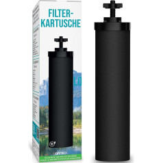 Gravity Water Filter Cartridge - Berkey & Berkefeld Compatible - Efficient Drinking Water Purification - High Performance Filtering Against Bacteria - NSF Certified