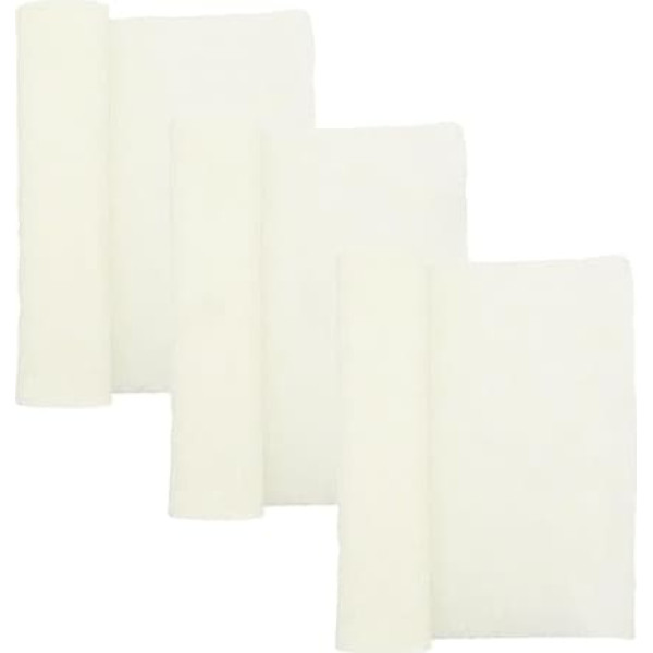 Crepe Paper Streamers for Flower Making, Crepe Paper Sheets, 10 Inch Wide, 8 Yards Length, Gift Wrapping Paper, Crafts, Room, Wall, Party Decoration, Crepe Paper Crepe Paper Sheets (Crepe) - Cream -