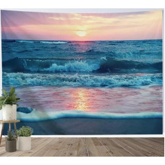 IcosaMro G-Ocean-B Tapestry 60 x 82.7 Inches