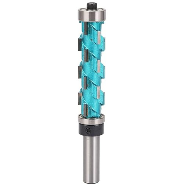 Yctze Professioneller Bündigfräser mit 12-Mm-Schaft und Doppellager für die Holzbearbeitung mit 65 Mm Schnittlänge und Vielseitigen Anwendungen