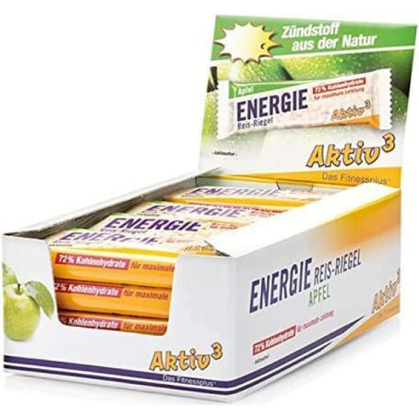 Sanct Bernhard Sport Energy Rice Bar Apple | Pack of 20