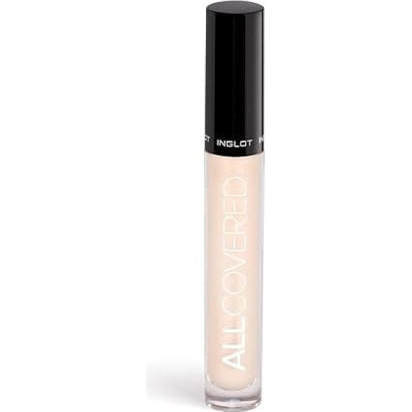 Inglot All Covered Under Eye Concealer, Designed for Sensitive Skin Under Eyes, Waterproof and Silky Formula, 4.2ml: 101