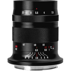 Meike 60 mm f2.8 RF Mount Fixed Manual Focus Lenses Large Aperture APS-C Macro Lens Compatible with Canon EOS-R EOS-RP R5 R5C R6 R7 R10 Mirrorless Camera