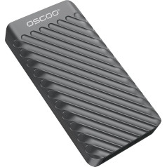 4TB Portable SSD - USB 3.2 Gen 2x2 External Solid State Drive, Up to 2000MB/s, Dual USB-C & USB-A, Compatible with iPhone 15/16, Android, Mac, Laptops, Tablets, Smart TVs, Cameras, Game Consoles