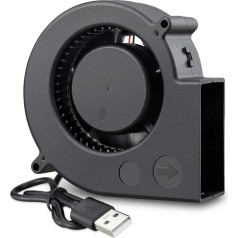 GDSTIME 97 mm x 33 mm Fan USB 9733 Cooling Fan 97 mm Turbo Case Centrifugal Fan for Ventilation Extractor Fan Replacement