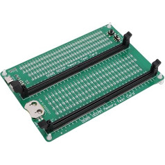 Fabater Desktop-Server-DDR5-Speichertestkarte, LED-Lichtprüfung, Batterie-/Typ-C-Stromeingang, Geeignet für die Reparatur von Computern, SMT-Komponenten
