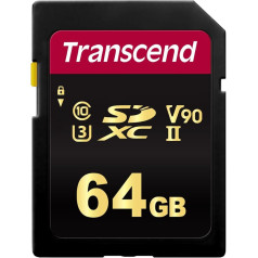 Transcend 64 GB SDXC / SDHC 700S memory card TS64GSDC700S / up to 285 MBS and write 180 MBS