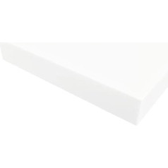 Hochdichte Polystyrolschaumblöcke for Basteln und Modellieren – 50 cm x 60 cm, for Kunstprojekte und Dioramen(White,T 4mm 1pc)