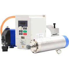 1.5kW ER11 Water Cooled Spindle & 1.5kW Inverter/VFD & 65mm Aluminium Bracket & 75W Water Pump