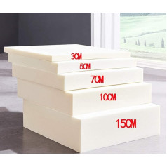High Density Replacement Sofa Cushion Pad 150x30cm 8cm Premium Foam Seat Pad