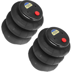 Luftfederung Luftbalg 2x 2600LBS Universal-Luftfederung Für Federsack Für Dreifachbalg Für Dreifachfaltentaschen Zubehör
