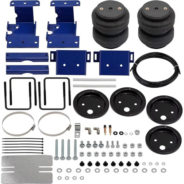 Federbalg Luftfederung Kompatibel Mit GMC Für Sierra 2500HD 3500HD Hinten Air Helfer Frühling Nivellierung Kit Suspension Tasche Luftfederung Frühling Tasche