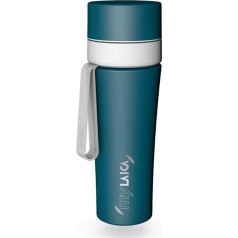 Laica MyLaica 0.5 Litre Stainless Steel Filter Sports Bottle, Green