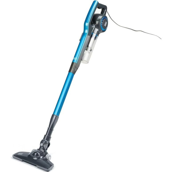 BLACK+DECKER - Wired 2-in-1 Vacuum Cleaner BXVMS600E | 600W | 6m Cable | Cyclone Technology | HEPA Filter | Lightweight & Powerful