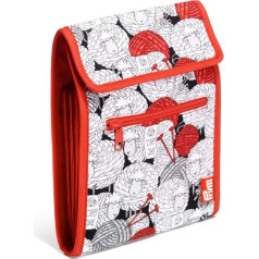 Prym Circular Knitting Needle Folder Merino, Multicoloured, One Size