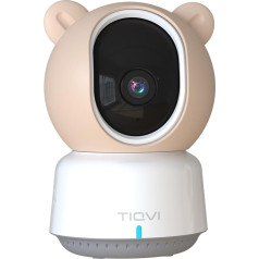 Smart Baby Monitor with Monitor & Camera, 1080P, WiFi & Calex Smart App, Night Vision, Motion Detection, 2-Way Audio, Temperature Monitoring