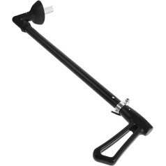 Ergonomic Push Bar Pushchair Replacement Handle with Sturdy Design for Comfortable Pushing Suitable as a Practical Push Car Accessory for Baby Pram Black