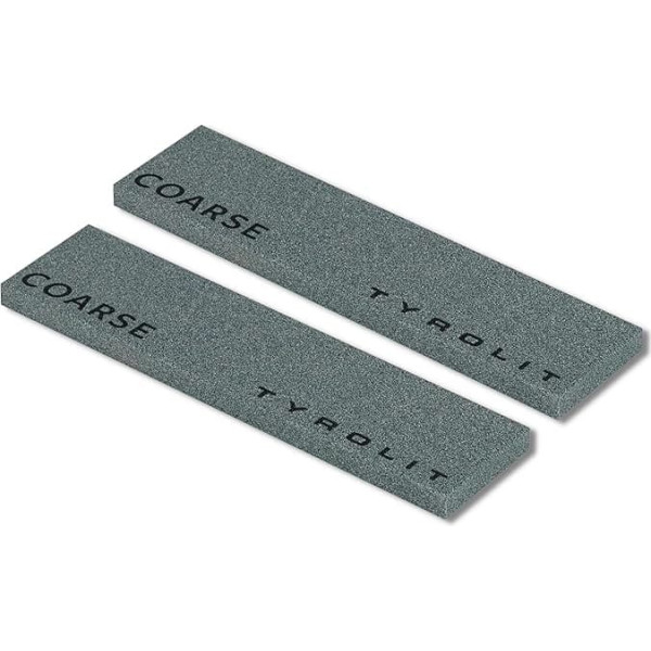 Tyrolit Life Ski and Snowboard Ceramic Edge Sander - Ceramic Files Set of 2 - Coarse, Medium or Fine - Premium Quality Like Ski Service