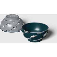 Pegasus Sports NFL Philadelphia Eagles Home and Away Serving Bowls, Set of 2