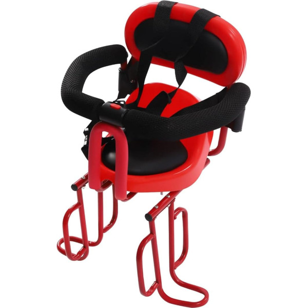 Kindersitz Fahrrad Hinten, Fahrradsitz Hinten Kindersicherheits Mit Pedal und U-Förmige Geländer, Für 6 Monate-6 Jahre alt Kinderfahrradsitz, für Mountainbikes, Citybikes, Falträder