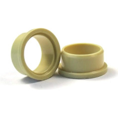 SR-Suntour Unisex - Adult IGUS Plastic Socket, Goldenrod, 8 x 30 mm