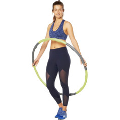 Fitness Hoop, Hula Hoop Ring, Effective Core Training & Calorie Burning, Massage Effect, Easy to Disassemble & Portable, for Home and Office, Multicoloured