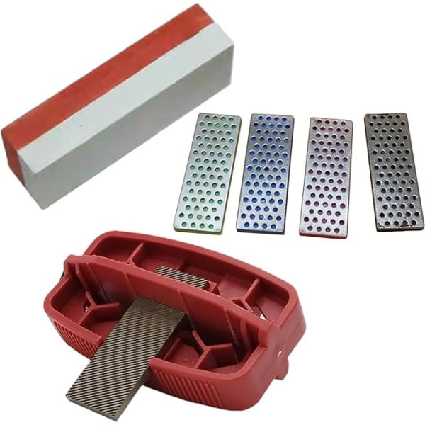 Kantenschärfer-Set, ergonomisch, rutschfest, Snowboard-Tuning-Set, für Skifahren, Wartung, Schärfen für Familienbegeisterte, Outdoor-Sport, Snowboarden, Wintersport